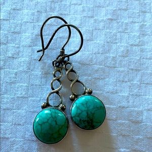 Turquoise earrings